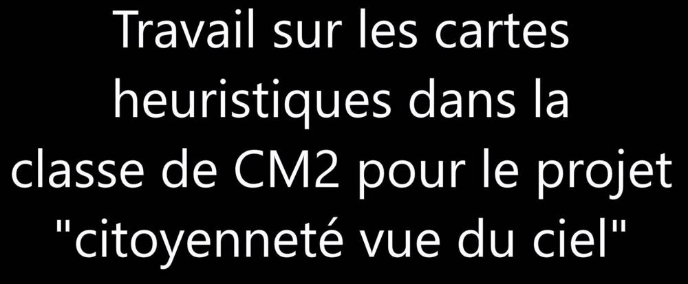 GRENAY carte heuristique CM2
